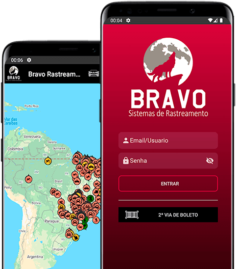 Download app Bravo Rastreamento